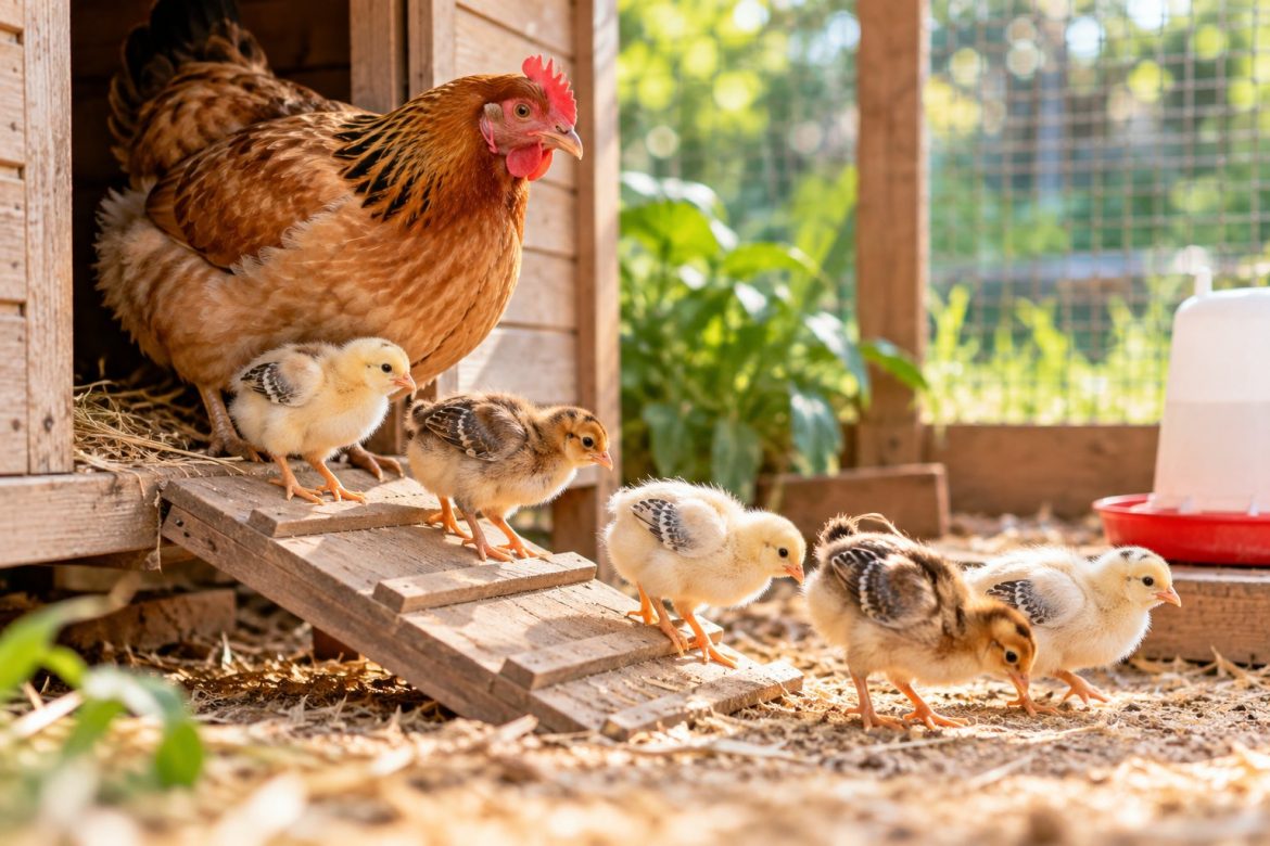 Khi nào tách gà con khỏi gà mẹ? Tiêu chí thực tế