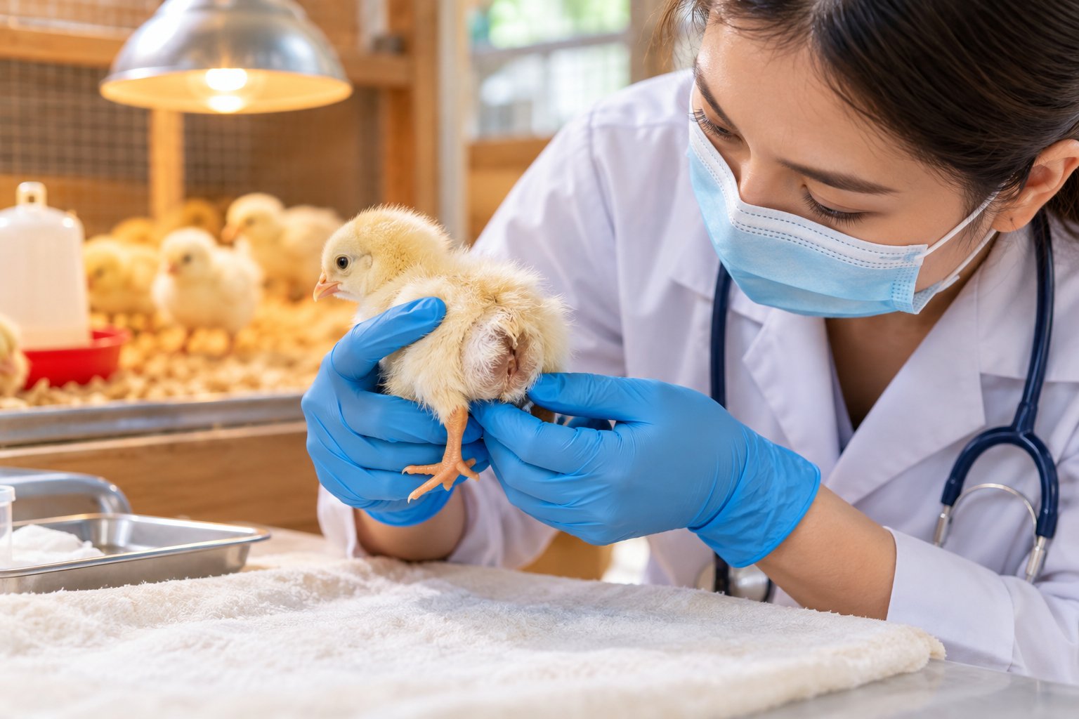 Ảnh minh hoạ: Gà con bị dính phân ở hậu môn: Xử lý an toàn