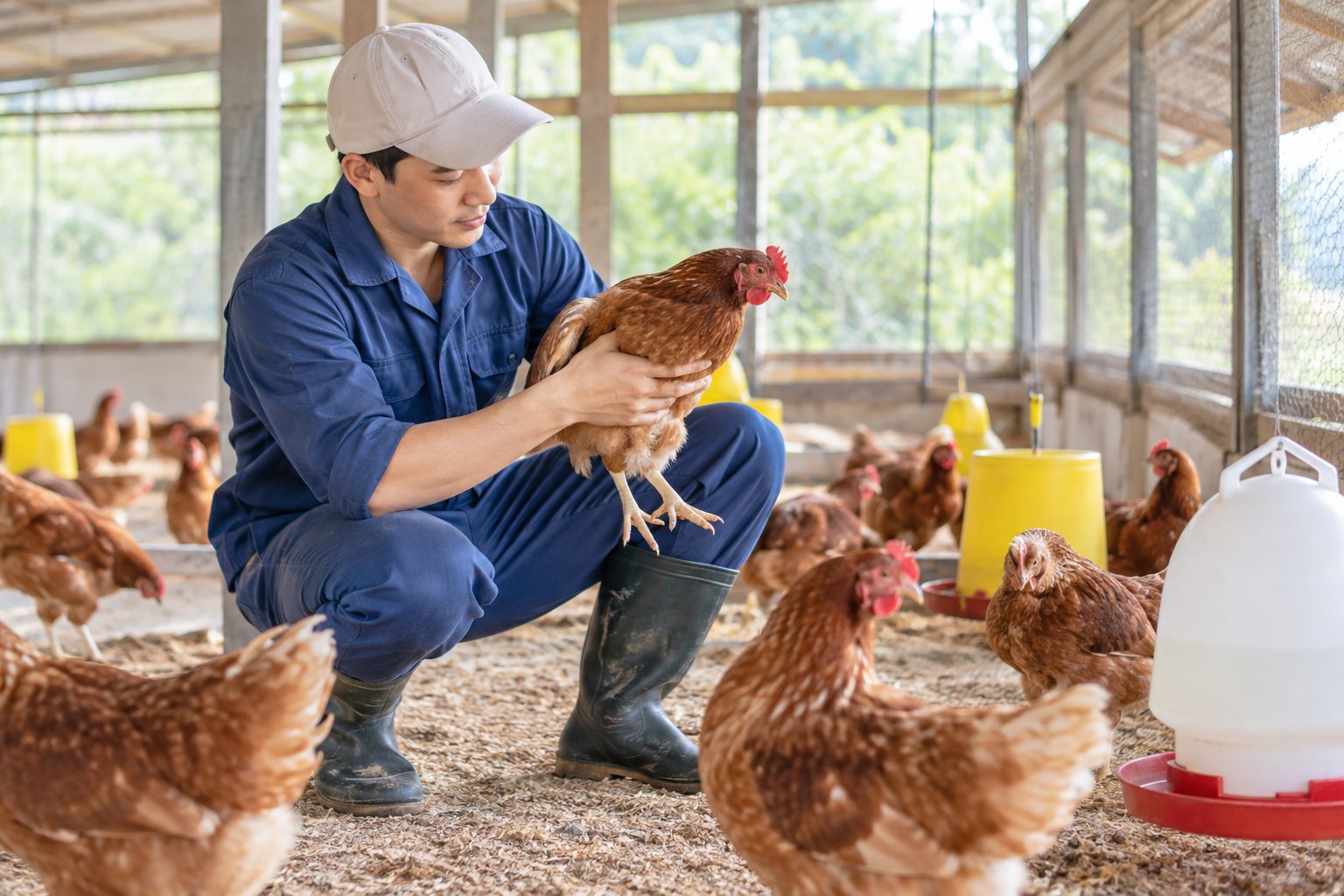 Ảnh minh hoạ: Chuồng gà có mùi khai: nguyên nhân và cách xử lý