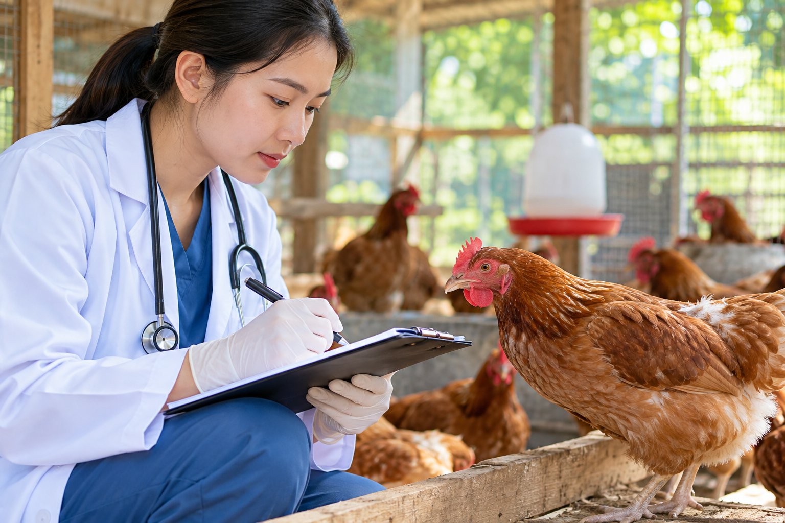Ảnh minh hoạ: Gà khò khè chảy mũi: Cách theo dõi và cách ly