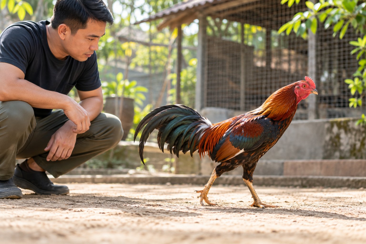 Gà chọi đi khập khiễng: Cách kiểm tra chân an toàn 2 Ảnh minh hoạ: Gà chọi đi khập khiễng: Cách kiểm tra chân an toàn