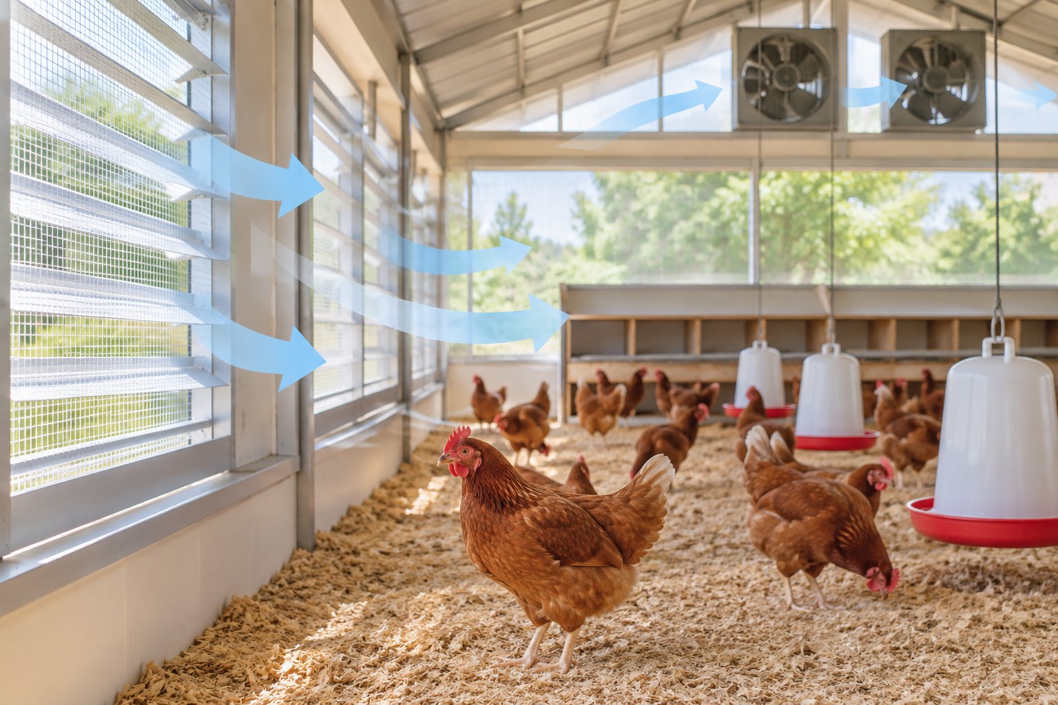 Ảnh minh hoạ: Chuồng gà có mùi khai: nguyên nhân và cách xử lý