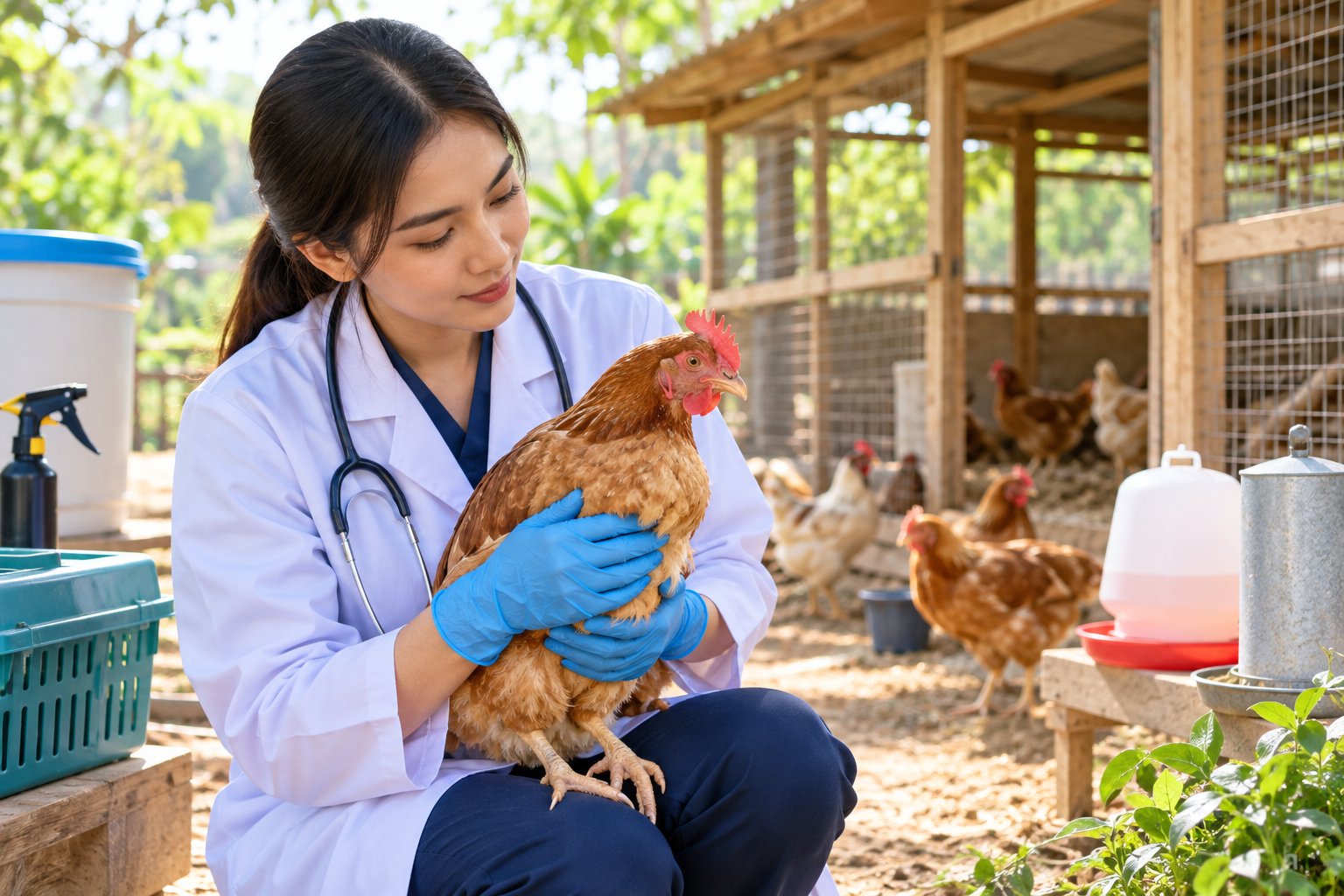 Gà bỏ ăn ủ rũ: kiểm tra nhanh và cách xử lý 7 Ảnh minh hoạ: Gà bỏ ăn ủ rũ: kiểm tra nhanh và cách xử lý