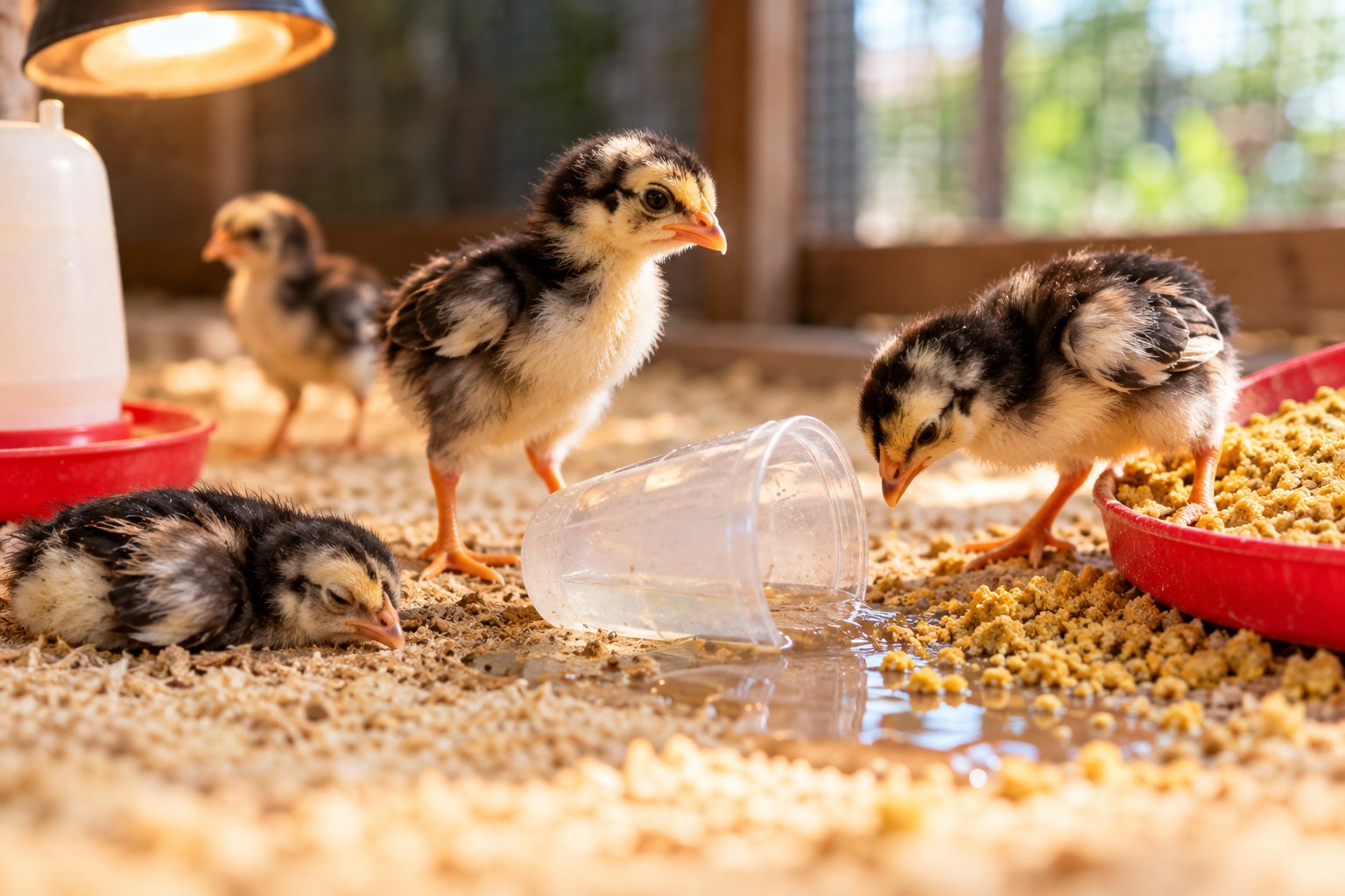 Gà chọi con mới nở ăn gì, uống nước khi nào? 4 Ảnh minh hoạ: Gà chọi con mới nở ăn gì, uống nước khi nào?